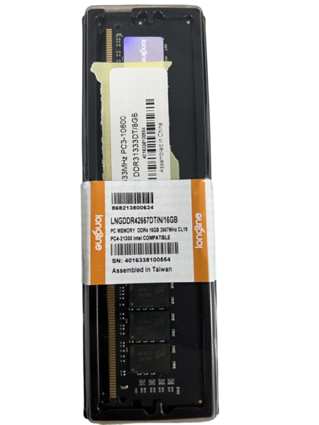 LONGLINE PC MEMORY DDR4 16GB 2667MHZ PC4-21300 - 1