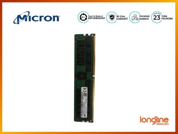 MICRON 32GB 2RX4 DDR4-2666 PC4-21300 ECC MEMORY MTA36ASF4G72PZ-2G6E1 - 1