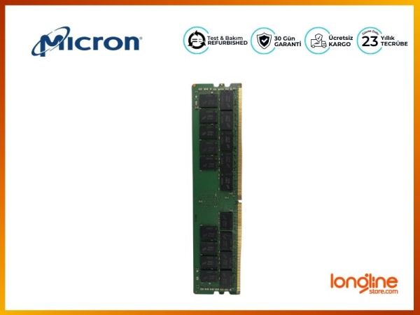 Micron 32GB DDR4 3200MHZ MTA36ASF4G72PZ-3G2 PC4-25600 RDIMM RAM - 1