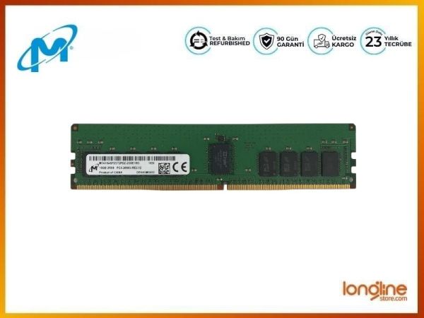 MICRON MTA18ASF2G72PDZ-2G6E1RG 2Rx8 RDIMM DDR4 PC4-2666V ECC RAM - 1