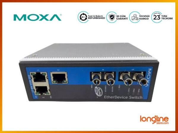 MOXA EDS-405A-MM-ST Entry-Level Managed Ethernet Switch, - 1