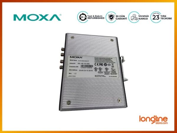 MOXA EDS-405A-MM-ST Entry-Level Managed Ethernet Switch, - 3