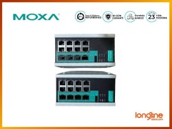 MOXA EDS-G512E-4GSFP-T 12-port Gigabit Ethernet switch - MOXA