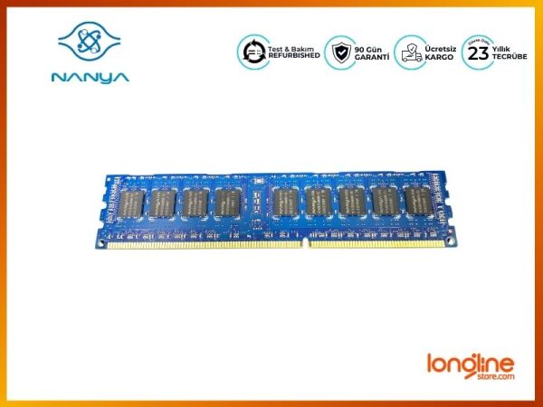 NANYA 4GB DDR3 PC3-10600R ECC REG CL9 NT4GC72B8PB0NL-CG RAM - 1