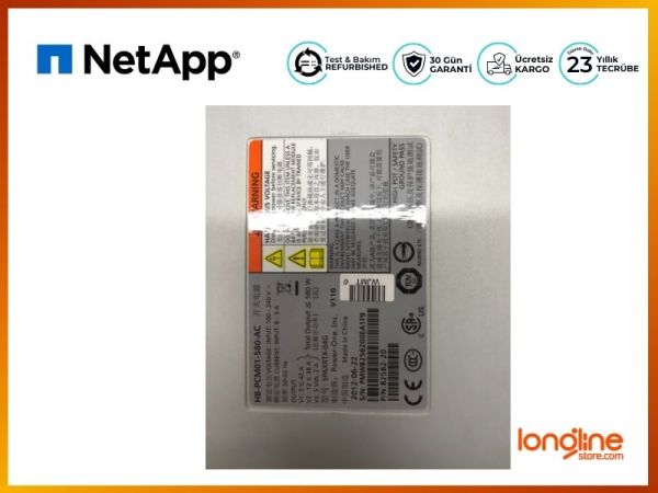 NETAPP 114-00087+A0 580W POWER SP 82562-20 HB-PCM01-580-AC - 2