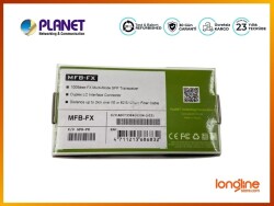 NEW Planet MFB-FX SFP Fiber Module Tranceiver 100Base-FX 1310nm 2km - PLANET (1)