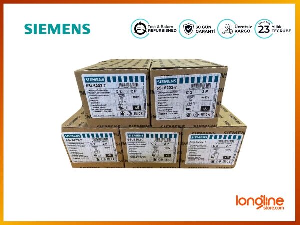 NEW Siemens 5SL6202-7BB Circuit Breaker 5SL6 202-7BB 1PCS - 1