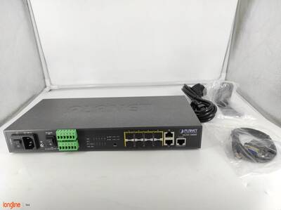 Planet PL-MGSD-10080F 8 Port 10/100/1000 Mbps Gigabit Switch - 8