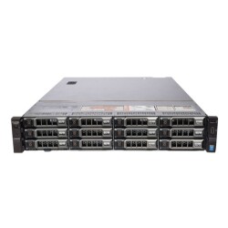 R730xd 12bay LFF +2 sff 12X16TB SATA 2XE5-2699V3 128GB MEMORY 2XPS SERVER - 1