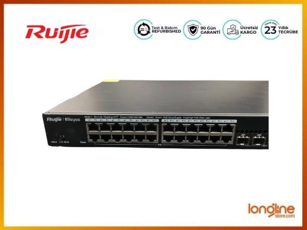 Ruijie RG-NBS3100-24GT4SFP-P 24 Port 10/100/1000 Mbps Gigabit Switch - 5