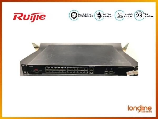 Ruijie XS-S1920-24T2GT2SFP-LP-E 24 Port 2 SFP Switch - 1