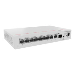 Huawei S110-8P2ST 98012195 Switch (8*10/100/1000BASE-T ports, PoE+, 1*GE SFP port, 1*10/100/1000BASE-T port, AC power, power adapter) - HUAWEI (1)