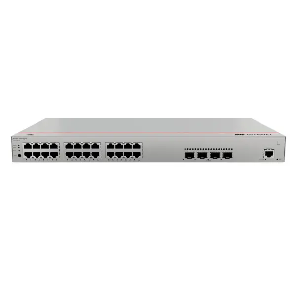 Huawei S220-24P4X 98012376 Switch (24*10/100/1000BASE-T ports(400W PoE+), 4*10GE SFP+ ports, built-in AC power) - 1