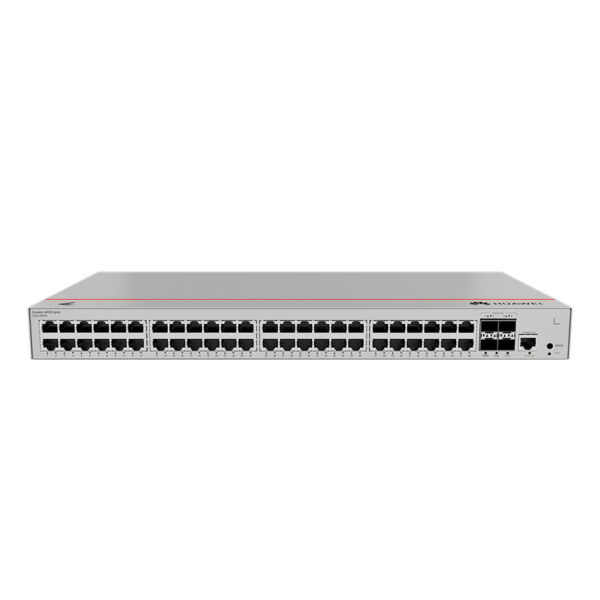 Huawei S220-48P4X 98012378 Switch(48*10/100/1000BASE-T ports(380W PoE+), 4*10GE SFP+ ports, built-in AC power) - 1