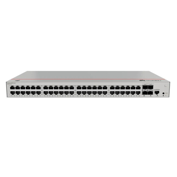 Huawei S220-48T4X 98012377 Switch (48*10/100/1000BASE-T ports, 4*10GE SFP+ ports, built-in AC power) - HUAWEI