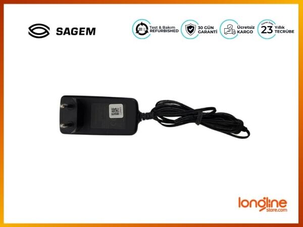 SAGEM KSAP0201200150HE 189932841 12V 1.5A 5.5MM/2.1MM CHARGER - 1