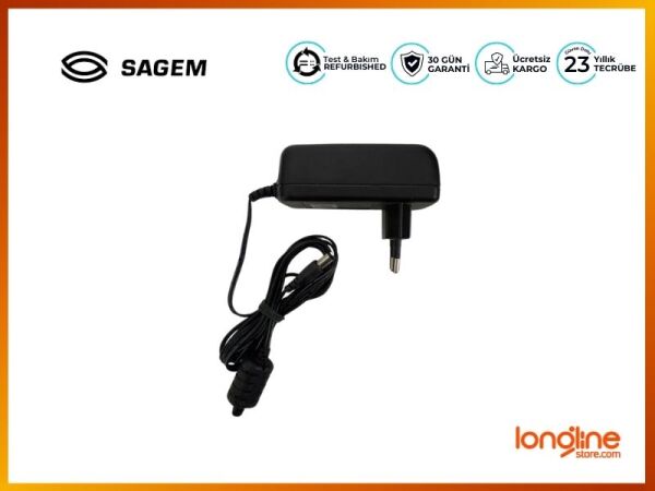 SAGEM KSAP0201200150HE 189932841 12V 1.5A 5.5MM/2.1MM CHARGER - 2