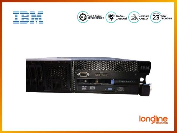 SERVER IBM X3650 M2 8-BAY 2.5 SFF SAS/SATA W/46M0851 RAID CONTROLLER 7947-96G - 2