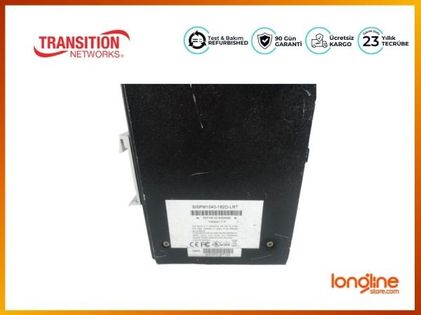 Transition SISPM1040-182D-LRT 8x 10/100TX PoE 2x Combo SFP Switc - 1