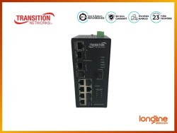 Transition SISPM1040-182D-LRT 8x 10/100TX PoE 2x Combo SFP Switc - 2