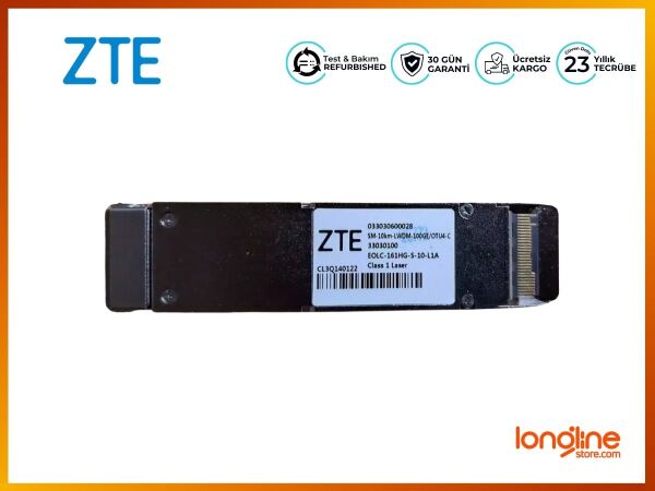 ZTE 033030600028 CFP4 100G LR4 SM-10km-LWDM-100GE/OTU4-C1 - 1